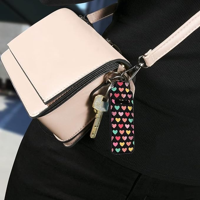 Women Girls Colorful Love Heart Style