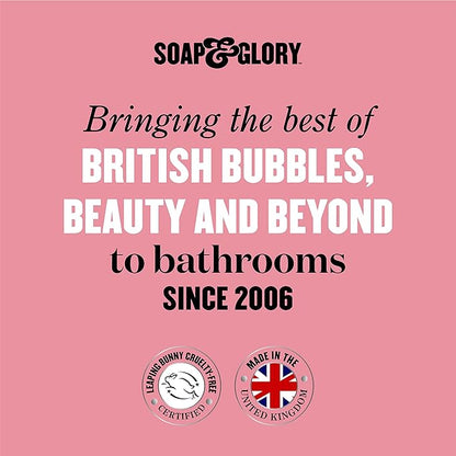 Soap & Glory Call of Fruity Vegan Body Lotion - Moisturizing Body Lotion with Vitamin E, Coconut Oil & Aloe Extracts - Tropical Fruits, Juicy Melon & Hibiscus Cocoa Butter for Dehydrated Skin (500ml)