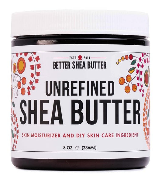 Raw Shea Butter - 100% Pure 8 oz