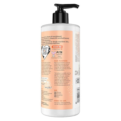 Love Beauty And Planet Lotion - Moisturizing Shea Butter and Vitamin E Lotion, Natural Body Lotion for Women, Nourishing Body Moisturizer Skin Care Scented with Sandalwood, 16 Fl Oz (Pack of 2)