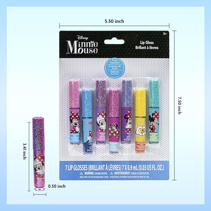 Townley Girl Super Sparkly Lip Gloss Set Featuring Lip