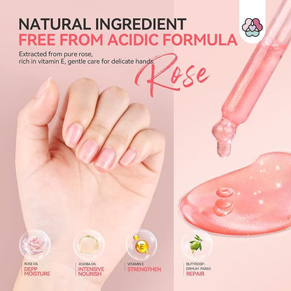 Saviland Gel Nail Polish Remover Kit and Cuticle Oil Vitamin E