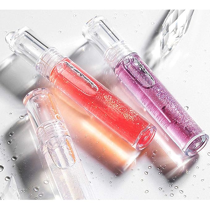 6Pcs 5ml DIY Lip Gloss Tube with Brush 5ml