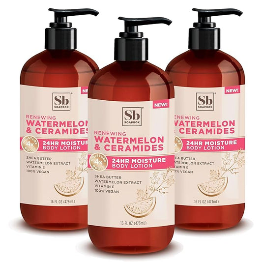 Soapbox Body Lotion, Watermelon & Ceramides