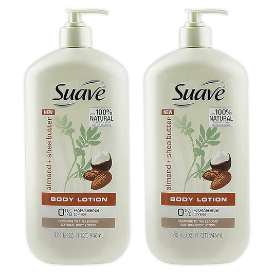 Suave Body Lotion, Almond + Shea