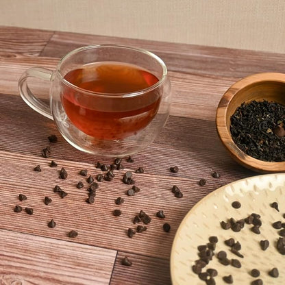Organic Positively Tea Company, Mint Chocolate Chip, Black Tea, Loose Leaf, 16 Ounce