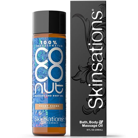 Scented Body Oil - Peony Suede