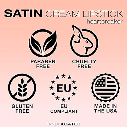 Kandi Koated Satin Lip Color [Heartbreaker] Soft & Lip
