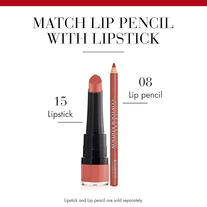Bourjois Paris Rouge Velvet Lipstick 2.4g - 15 Rouge