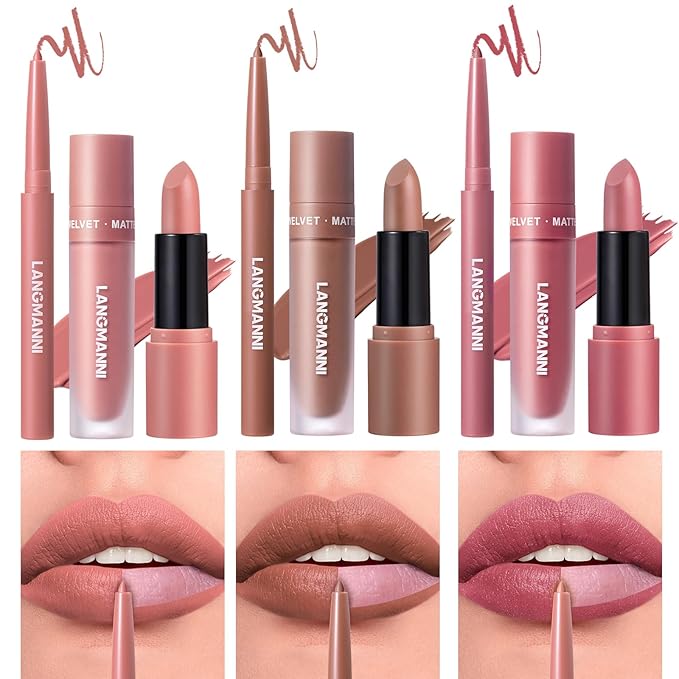 Jolilab 9 in 1 Matte Velvet Lipstick Set-Lip
