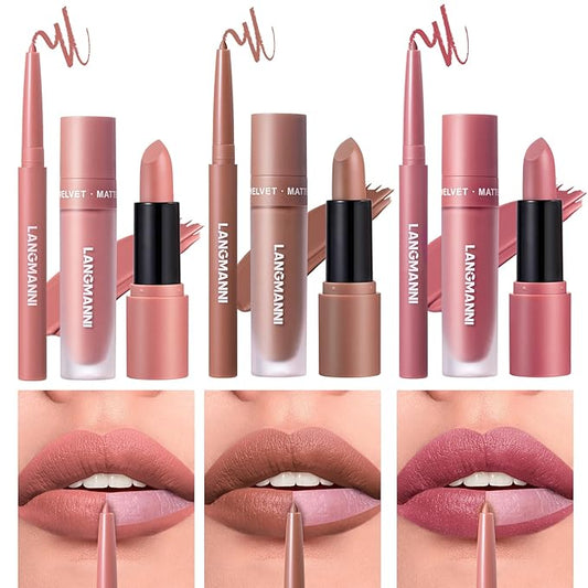 Jolilab 9 in 1 Matte Velvet Lipstick Set-Lip