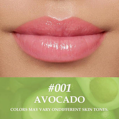 Hydrating Lipstick Color Changing，Moisturizing Lip Balm,Lip Care Products Dry Lips Long-Lasting Fruit Flavoured Lipstick
