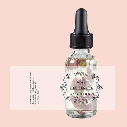 Rose Multi-Use Oil, Organic Plant Fragrant