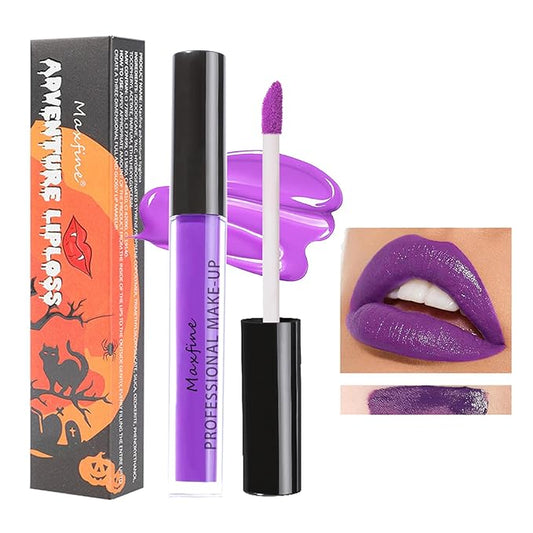 Purple Matte Lipstick Lip Stain High Pigmented Long High