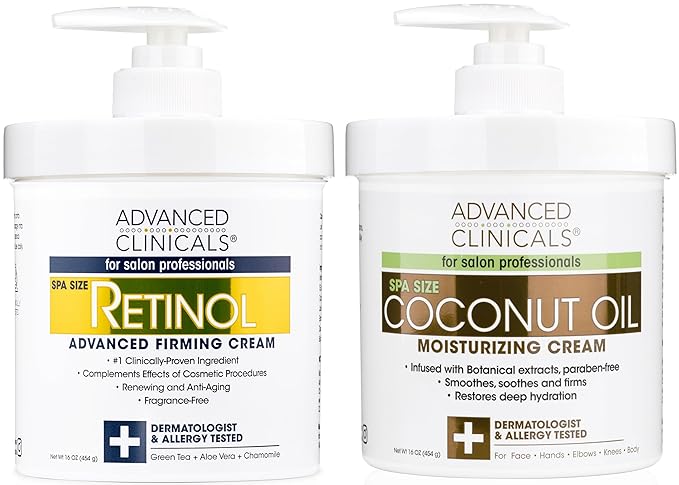 Advanced Clinicals Retinol Body Lotion +