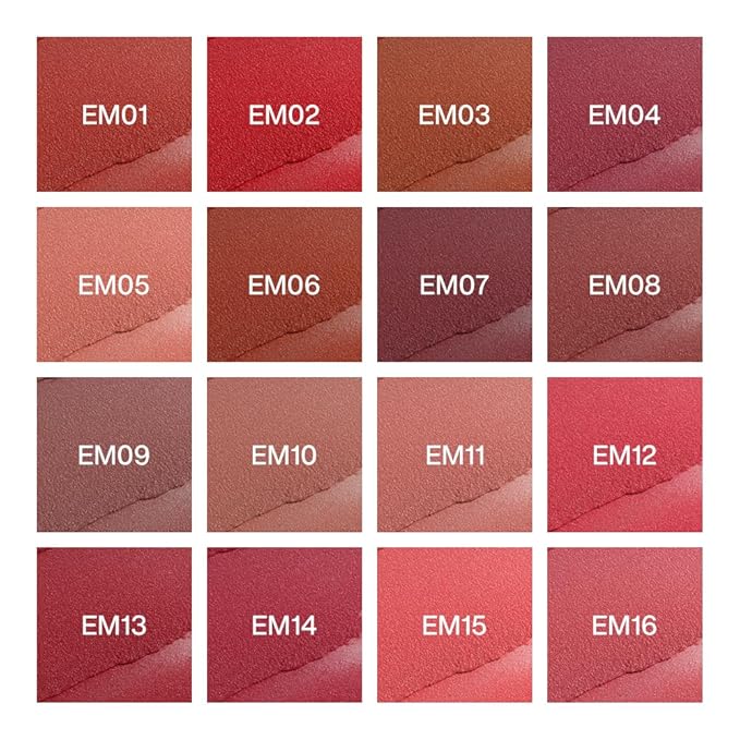 INTO YOU Matte Lipstick for Women, Matte Red Lipstick Long Lasting, Multi-Purpose for Lips and Cheek, Non-Stick Cup Not Fade Lip Stain Makeup Cosmetics Official Directly (EM19)