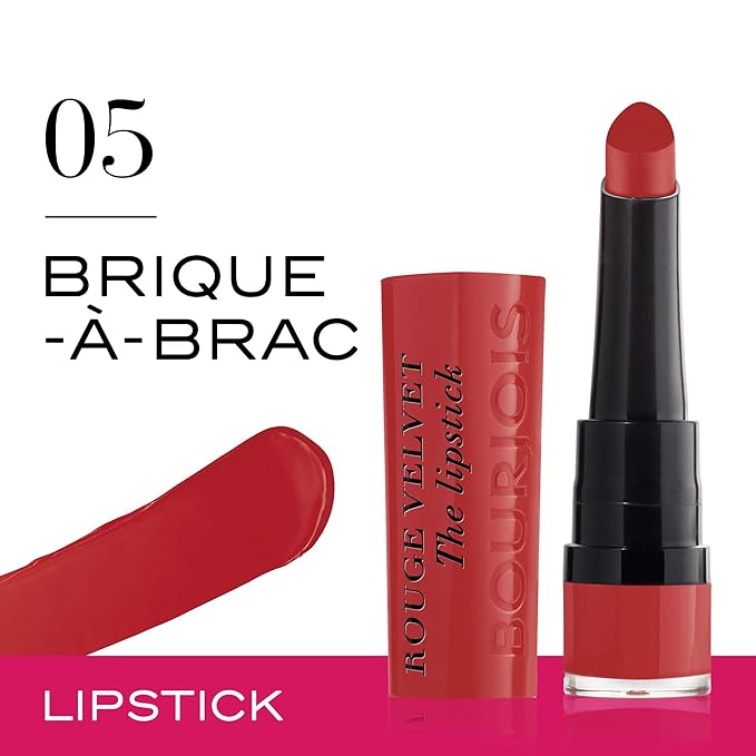 Bourjois Rouge Velvet The Lipstick 05 Brique A Rouge