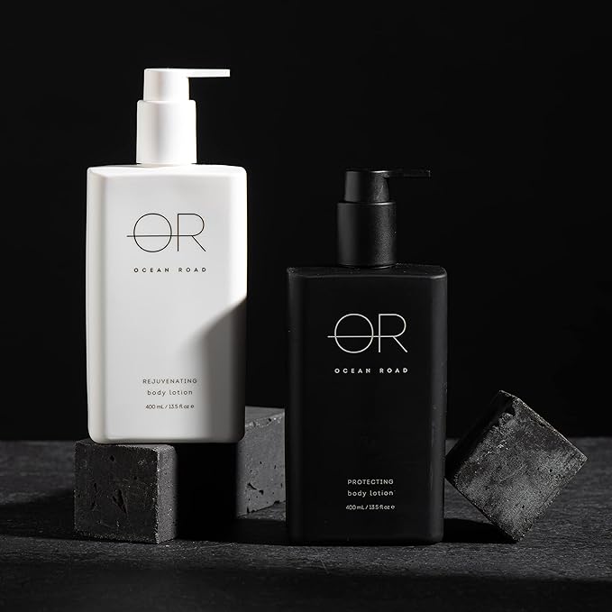 OCEAN ROAD Black Body Lotion 13.5 fl oz - Pamper Your Skin with this Silky Smooth, Hydrating Formula, Leaving a Subtle Fragrance and a Luxurious, Nourished Feel