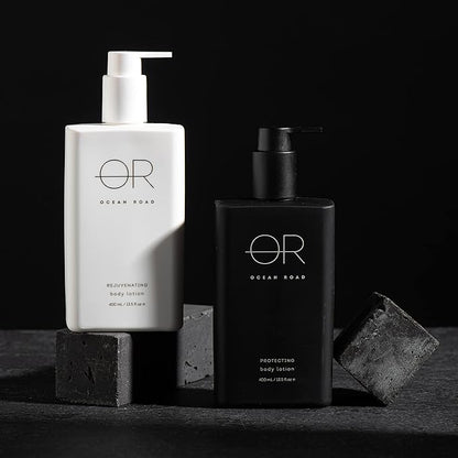 OCEAN ROAD Black Body Lotion 13.5 fl oz - Pamper Your Skin with this Silky Smooth, Hydrating Formula, Leaving a Subtle Fragrance and a Luxurious, Nourished Feel
