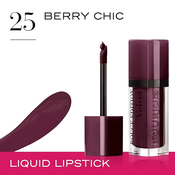 Bourjois Rouge Edition Velvet Lipstick 25 Dark Purple Rouge