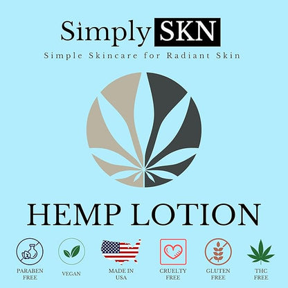 Ultra Healing, Daily Moisturizing Hemp Body Lotion with Natural Hemp Seed Oil, Shea Butter and Jojoba Oil, Floral and Citrus Scent, 17 fl. oz, Made in USA