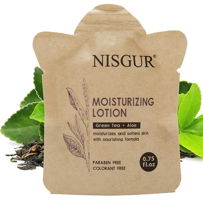Body Lotion Bulk 0.75 oz 200 Pack Non Plastic Hotel Lotion Paper Pouch Travel Lotion Bulk Aloe and Green Tea Extract Infused Hotel Supplies and Toiletries for Guest