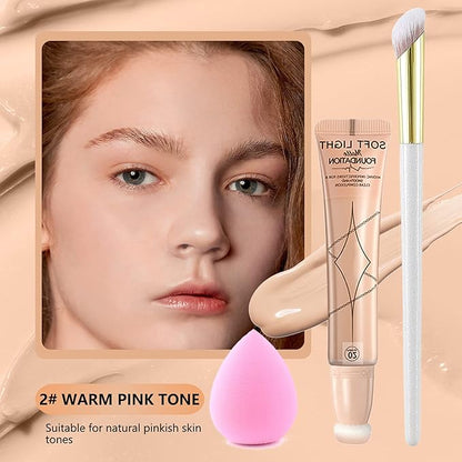 Air Cushion Foundation Beauty Wand Kit, Matte Concealer -# 02