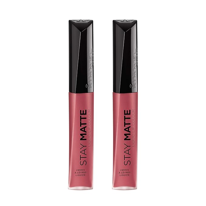 Rimmel Stay Matte Liquid Lip Color, Pink Blink,0.21 Lip