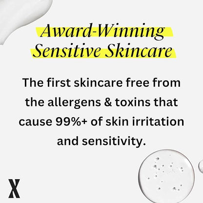Moisturizing Lotion - Daily Face Moisturizer & Body Lotion for Sensitive Skin - Ceramides & Hyaluronic Acid - No Common Irritants - Non-Comedogenic - Oil-Free - Fragrance Free - 10 Ounce