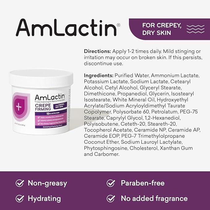 AmLactin Crepe Firming Cream - 12