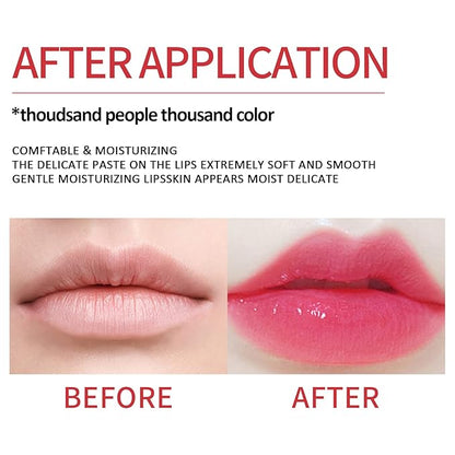 Carrot Color Changing Lipstick, Natural Moisturizing Lip Gloss Korean Lip Balm Long Lasting Lip Care Labiales Magicos Nutritious Magic Lipstick For Women