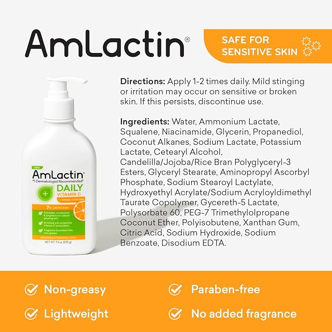 AmLactin Daily Vitamin C Lotion -