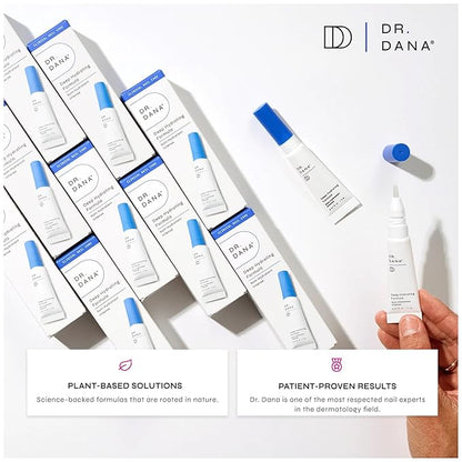 Dr. Dana Hydrating Nail Treatment and Natural Nail Strengthener for Instant Shine and Lustrous Healthy Nails - Non Greasy Gel oil Hybrid Formula - Nail Growth and Repair