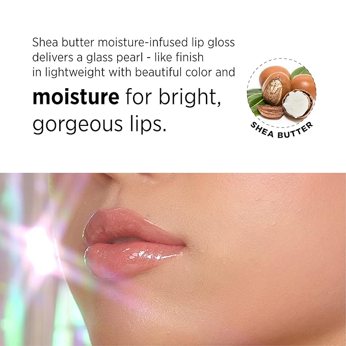 UNICORN GLOW Luminous Lip Gloss, [#2 Topaz ]- Moisturizing Lip Gloss with Shimmery Finish - Lightweight, Sheer and Hydrating[0.18 oz. / 5 g]