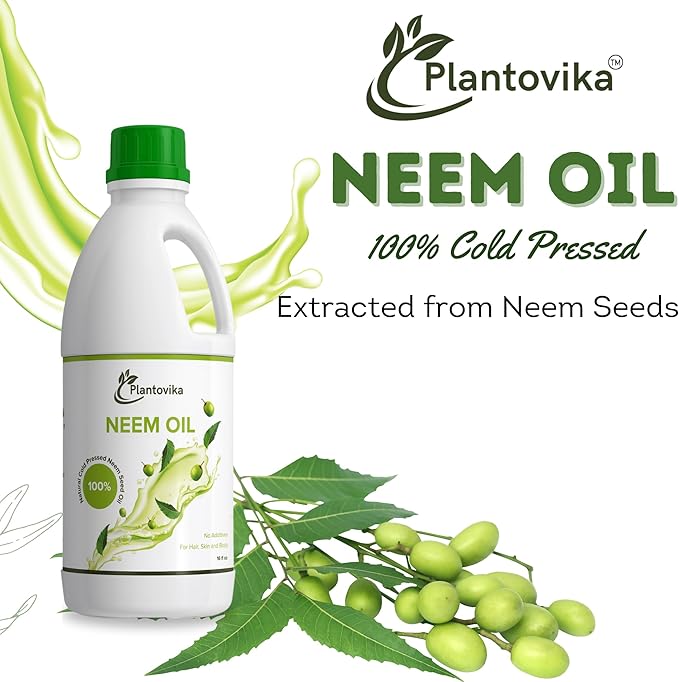 Neem Oil, 100% Pure and Cold