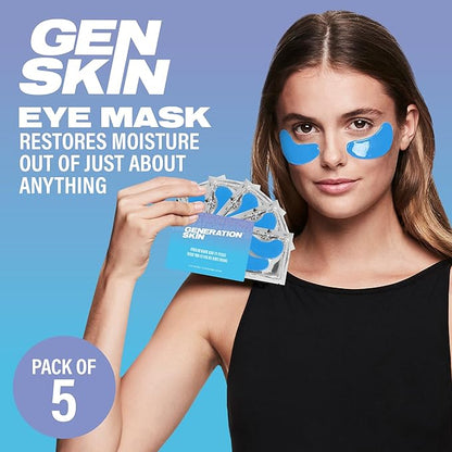 20 Pair Value Bundle featuring 10 x Marine Algae and 10 x Hyaluronic Acid Under Eye patches for Dark Circles and Puffiness