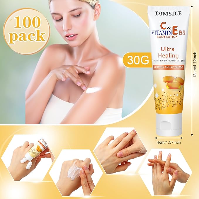 100 Pack Natural Style Travel Size