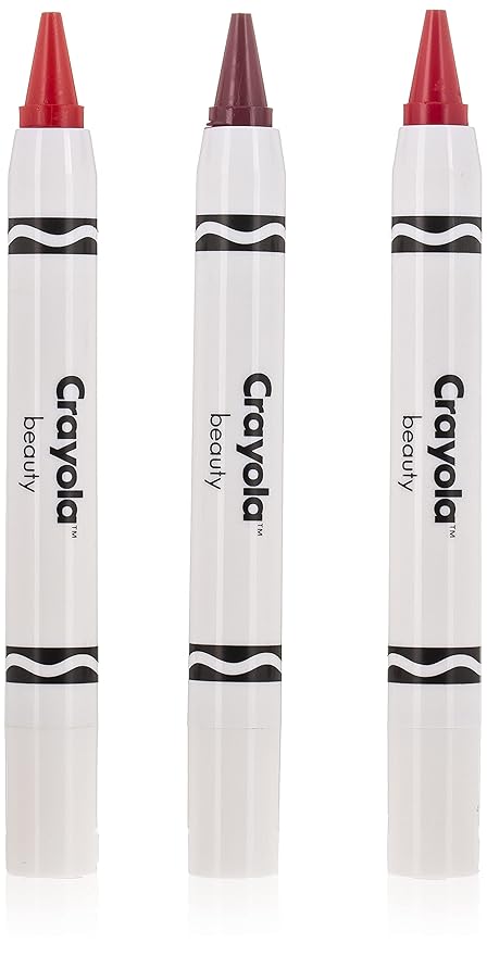 Crayola Beauty - Lip & Cheek Crayon Trio