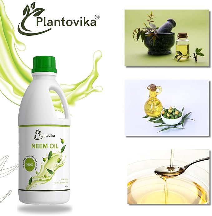 Neem Oil, 100% Pure and Cold