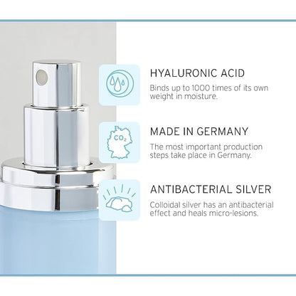 Nutraskin Hyaluronic Water - Anti Aging Facial Toner Spray for Fresher Skin I High Concentration Hyaluronic Acid Toner I Natural Hyaluron Cosmetics for Daily Use I Made in Germany I 30ml