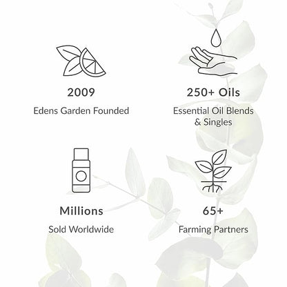 Edens Garden Vanilla Sandalwood Bath & Body Oil – Luxury Aromatherapy Blend with Pure Essential Oils & Vitamin E for Smooth, Hydrated Skin – After Shower Moisturizer for Women & Men, 2 fl oz (59 ml)