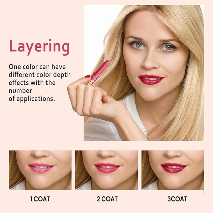 3 PCS Click Lip Gloss Pen For Women Plumping Lip Stain Color Changing Waterproof Long Lasting Jelly Tinted Lip Balm Hydrating Lip Oil For Dry Lips
