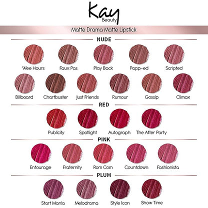 Kay Beauty Matteinee Matte Lip Crayon Lipstick - oz