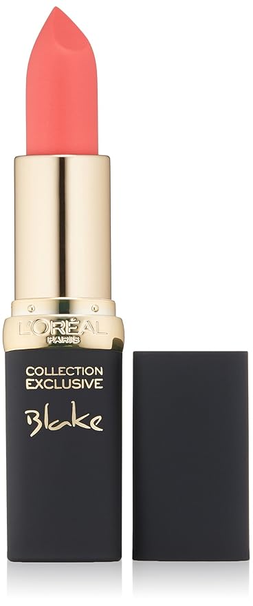 L'Oréal Paris Colour Riche Collection Exclusive Lipstick, Blake's Pink, 0.13 oz.
