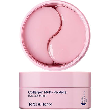 TEREZ & HONOR Peptide Collagen Under Eye Patches & Collagen Night Wrapping Peel-Off Mask