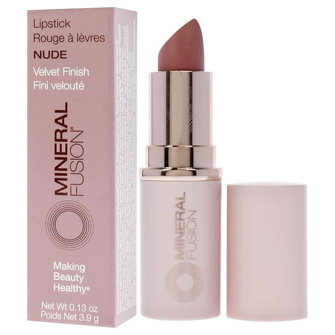 Mineral Fusion Velvet Finish Lipstick - Nude oz