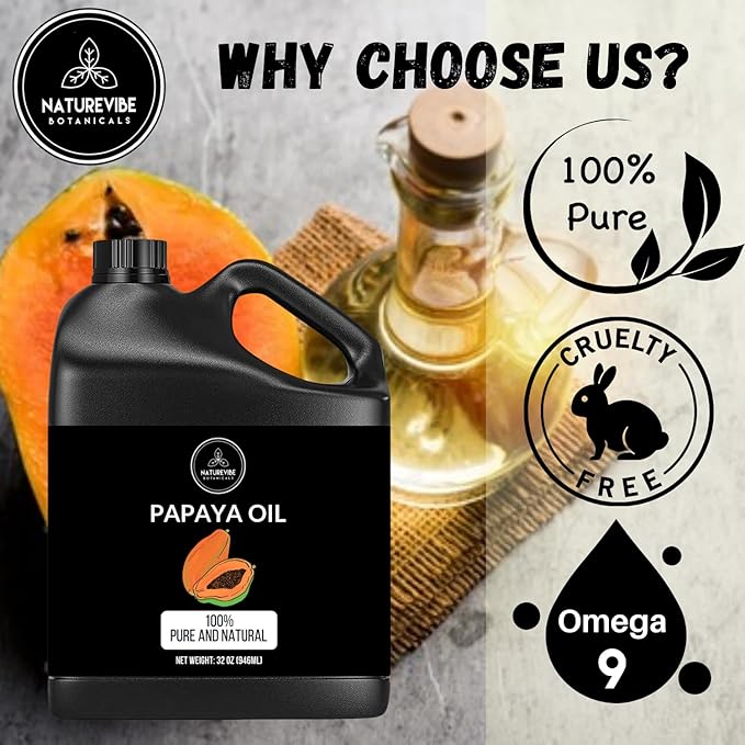 Naturevibe Botanicals Papaya Seed Oil 32