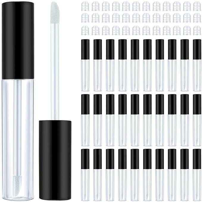 50 Pieces Empty Lip Gloss Containers Lip Gloss Gloss
