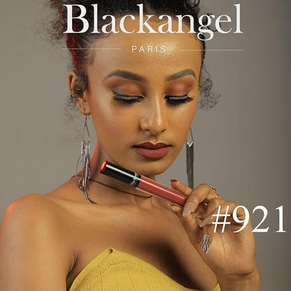 Blackangel Lash-Lengthening Black Mascara, Super Stay Matte Liquid Blackangel