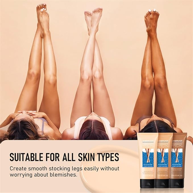 Leg Makeup Waterproof No Transfer, Leg Makeup Lotion, (Medium Glow)